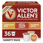 Load image into Gallery viewer, Victor Allen's Coffee Autumn Favorites Variety Pack, Medium Roast, 36 Count, Single Serve Coffee Pods for Keurig K-Cup Brewers