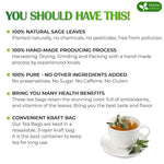 Load image into Gallery viewer, FreshDrinkUS, Premium 75 Sage Leaf Tea Bags, 100% Natural &amp; Pure from Sage Leaves. Loose Leaf Herbal Tea. Made with Natural Material Tea Bags. No Sugar, No Caffeine, No Gluten, Vegan.