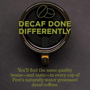 Peet's Coffee, Dark Roast Decaf Keurig K-Cup Pods - Decaf House Blend 88 Count (4 Boxes of 22 K-Cup Pods)