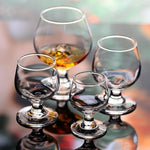 Load image into Gallery viewer, Shot Glasses - 6pc Set, 8.8oz Clear Cute Glass Snifters Perfect for Tasting Brandy