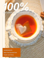 Load image into Gallery viewer, TeeLux English Breakfast Black Tea, Smooth &amp; Full-bodied Taste, Floral &amp; Fruity Aroma, Caffeinated, Hot &amp; Iced Tea, 100 Count