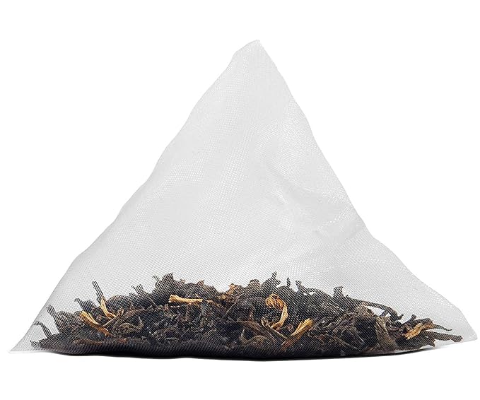 Two Leaves and a Bud Organic Assam Black Tea Bags, Whole Leaf Caffeinated Assam Tea in Compostable Sachets, Delicious Plain or with Milk, 100 Count (Pack of 1)