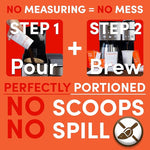 Load image into Gallery viewer, Coffee Packets – Decaf Medium-Dark Roast Ground Coffee, Low Acid Mold Free 2 oz Packs for 12 Cup Brewers, Pre-Measured Fractional Packs, 12 Count Box – Sarasota