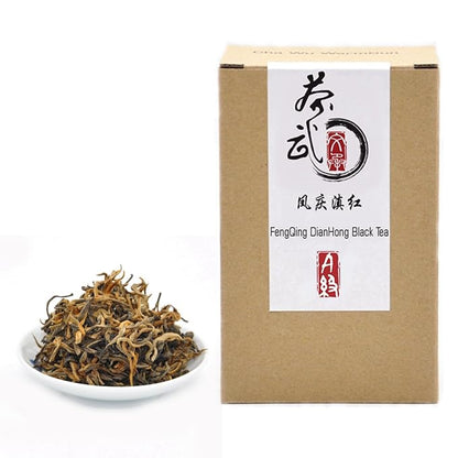 ChaWuWarmSun [A] FengQing DianHong Black Tea,8.8oz/250g,YunNan Big Leaf Arbor Tea