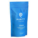 Load image into Gallery viewer, Purity Coffee CALM Decaf Medium Roast Whole Beans - USDA Certified Organic Specialty Grade Arabica Swiss Water Processed Decaffeinated - Third Party Tested for Mold, Mycotoxins, Pesticides - 12 oz Bag