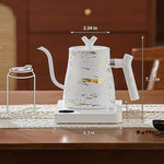 Load image into Gallery viewer, Water Kettle Electric Gooseneck Kettle with 50pcs Coffee Filter,±1℉ Temperature Control, Stainless Steel, Matte Material,Fast Heating, Ideal for Precise Pour-Over Coffee and Tea