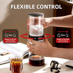 Load image into Gallery viewer, Cold Brew Coffee Maker 450ML, Ice Drip Coffee Brewer,Slow Dripper Coffee Maker with Fine Mesh Filter, Adjustable Water Flow (Dark Brown)