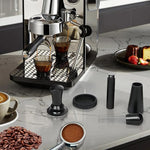 Load image into Gallery viewer, Y-Step 51mm Espresso Tamper Set with 30lb Calibrated Spring Loaded, Espresso Accessories Kit with Coffee Tamper Tool, Coffee Stirrer, Tamper Mat, Spray Bottle, Barista Hand Tamper for Espresso Machine