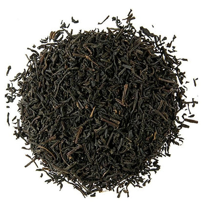 China Keemun Panda Black Tea | Loose Leaf Pouches | 4oz | Winey Fruity Flavor | Medium Caffeine | Smooth Taste with Depth | Traditional Congou-Style Chinese Black Tea from Qimen County