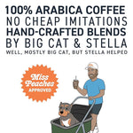 Load image into Gallery viewer, Stella Blue Cold Brew Coffee Bags, Miss Peaches Blend, Medium Roast Ground Coffee, Smooth, Bold and Refreshing 100% Arabica, 6 Brew Packets, Makes 24 Cups, Rainforest Alliance Certified