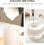 Load image into Gallery viewer, BioloMix Electric Milk Frother 4 in 1 Automatic Hot and Cold Milk Frother Warmer for Milk Latte Foam Maker Hot Chocolates Cappuccino (Black)
