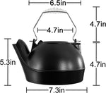 Load image into Gallery viewer, Fire Beauty Humidifying Iron Kettle，Stove Humidifier，Wood Stove Kettle，Cast Iron，Chrome handle