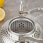 Load image into Gallery viewer, SANQIAHOME Antique 1.5L (50Oz) Stainless Steel Teapot with Infuser Silver