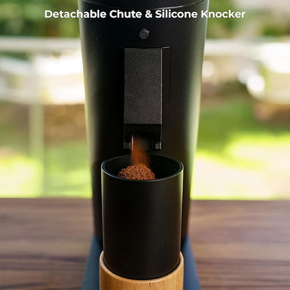 MiiCoffee DC63 Single Dose Coffee Grinder (Black)