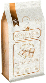 Load image into Gallery viewer, White Chocolate Flavored Whole Bean Coffee – 100% Arabica, Organic, No Artificial Sweeteners, Naturally Flavored, Medium Roast, Single Origin – by Coffea Flavor