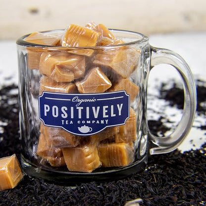 Organic Positively Tea Company, Caramel Black Tea, Loose Leaf, 16 Ounce