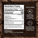 Load image into Gallery viewer, VitaCup Mineral Coffee with Trace Minerals, Hydrate, Replenish &amp; Restore w/All Natural Sea Minerals, Electrolytes, Organic Coffee, Single Origin, Medium Dark Roast, Ground Coffee 10oz