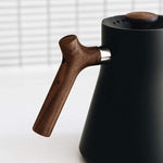 Load image into Gallery viewer, Fellow Stagg EKG Electric Gooseneck Kettle - Pour-Over Coffee and Tea Kettle - Stainless Steel Water Boiler - Quick Heating for Boiling Water - Matte Black With Walnut Handle