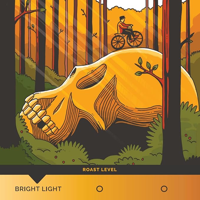 Stone Creek Coffee Light Roast Ground Coffee – 2 LB (Pack of 1) – Smooth Specialty Fresh Roasted Coffee Beans with Juicy and Citrus Tasting Notes, Boneshaker Colombia