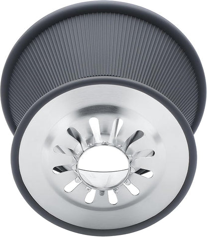 Normcore 2-in-1 Pour Over Coffee Dripper, 1-4 Cups Metal Coffee Dripper, Use V60 and Wave Filter Paper Coffee Maker, 304 Stainless Steel, Silver