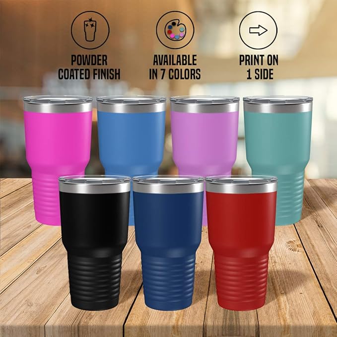 Multiple Sclerosis Awareness Cup - Be Strong and Fight on - 30oz Teal Tea, Coffee Tumbler