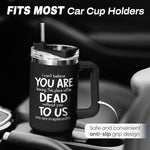 Load image into Gallery viewer, SANDJEST Leaving Job Gifts for Coworkers Tumbler 40oz Stainless Steel with Handle and Straw, Farewell &amp; New Job Gifts for Colleagues