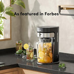 Load image into Gallery viewer, wirsh Iced Tea Maker with 3QT Pitcher, Iced Coffee Maker with Strength Control and Reusable Filter, Perfect For Iced Coffee, Latte, Tea, Lemonade, Flavored Water, Black