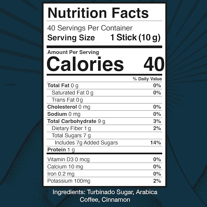 Oriente Dark Roast Instant Coffee, 40 ct, Sweetened Espresso – 100% Arabica Coffee, Instant Hot or Iced Coffee - Just add water