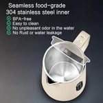 Load image into Gallery viewer, 1.5L Electric Kettle Stainless Steel, Double Wall Cool Touch Teapot, Fast Boil,5 Temperature Control, LED Display, Auto Shut-Off,Keep Warm Function,Cream White