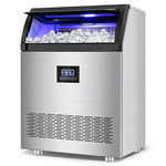 Load image into Gallery viewer, Commercial Ice Maker Machine 360LBS/24H with 80LBS Storage Bin, 126PCS Ice Cubes Ice Machine Stainless Steel Undercounter/Freestanding Ice Maker for Home Bar Outdoor, Self Cleaning