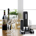 Load image into Gallery viewer, Ivation Wine Gift Set – Includes Electric Opener, Aerator, Vacuum Preserver, 2 Stoppers, Foil Cutter &amp; Charging Base