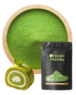 Load image into Gallery viewer, Certified Organic Matcha Green Tea Powder, Culinary Grade, Perfect for Smoothies, Desserts and Baking, 3.53OZ
