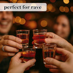 Load image into Gallery viewer, Ruckae 12 Pack 1.5oz Clear Shot Glass Set - Precision Marked for Accurate Alcohol Pouring - Round Design for Whiskey, Vodka, Rum - Ideal for Bars, Restaurants, and Home Use