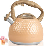 Load image into Gallery viewer, Tea Kettle,2.5 Quart Stovetop Tea Kettles Loud Whistle,Food Grade Stainless Steel Water kettles for Stove Top with Anti-hot Ergonomic Handle,Suitable for All Heat Sources