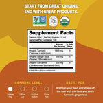 Load image into Gallery viewer, FGO Organic Turmeric Ginger Tea, Eco-Conscious Tea Bags, 100 Count, Packaging May Vary (Pack of 1)