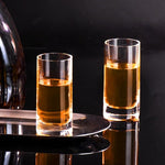 Load image into Gallery viewer, KAMMAK Shot Glasses Set of 2, 40ml/1.35oz Clear Espresso Shot Glass with Heavy Base for Bar Restaurants Home, Small Whiskey Shot Glass for Vodka, Whiskey, Tequila, Spirits &amp; Liquors