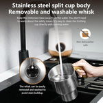 Load image into Gallery viewer, AMZCHEF 8-IN-1 Milk Frother and Steamer 550 Watts, 21 oz Split Stainless Steel Automatic Steamer, Milk's Warmer for Latte, Cappuccino, Hot and Cold Froth, Heated Milk, Hot Chocolate, Baby Food White