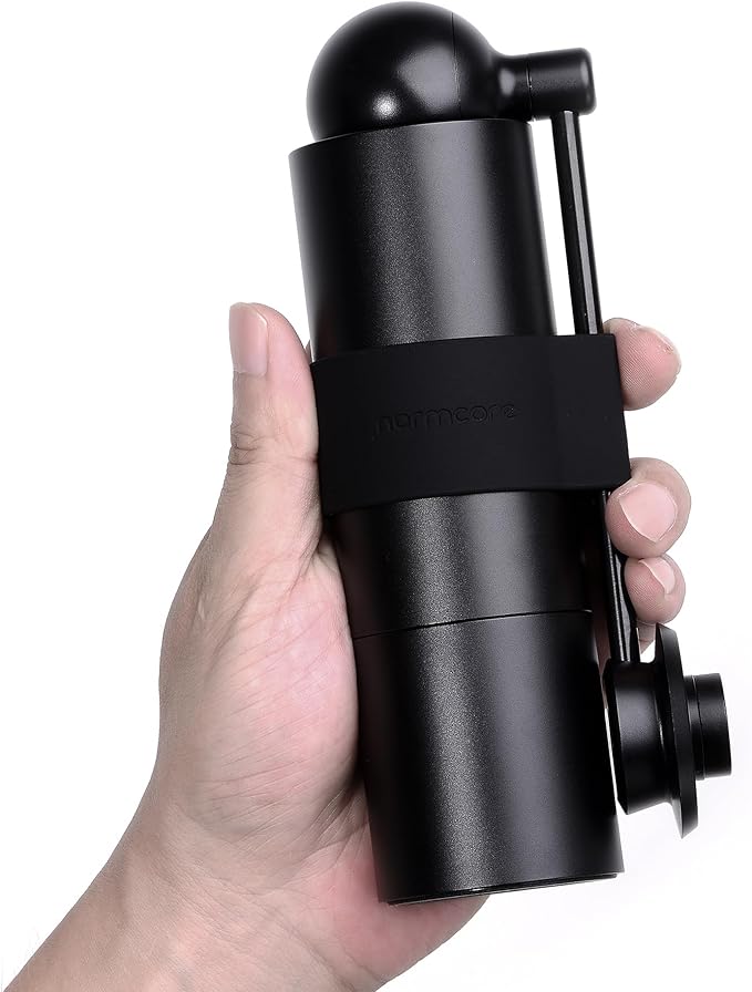 Normcore Manual Coffee Grinder V3 - Hand Coffee Grinder with Stainless Steel 38mm Contemporary Conical Burr - Adjustable Settings - For Espresso, Pour over, French Press