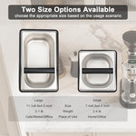 Load image into Gallery viewer, Espresso Knock Box, Coffee Knock Box for Espresso Grounds Disposal, Large Capacity, Equipped with Noise, Reduction Rubber Ring &amp; Steel Holder, Ideal Tool for Espresso Machines, Black (Small)