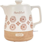 Load image into Gallery viewer, Ceramic Electric Kettle Pot 1.1 Quart, Boiling Water boiler, Teapot Automatic Shut-Off, BPA-Free, Rapid Boil For Coffee &amp; Tea, Boil-Dry Protection, 1000W