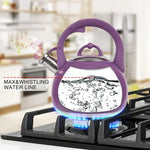 Load image into Gallery viewer, Tea Kettle for Stovetop, Food Grade Stainless Steel Water Kettle, Tea Pot for Home &amp; Kitchen, 3.1 Quart