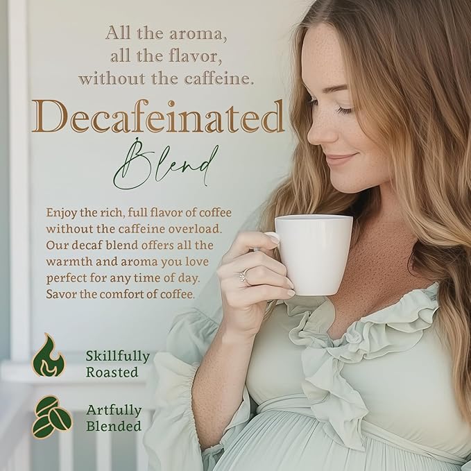 Coffea Flavor Fine Organic coffee -Decaf Whole Bean Coffee | Medium Roast | 100% Arabica Beans | Perfect for Espresso | USDA Certified Organic | Fair Trade | Grown and Roast in the Caribbean |16 Oz