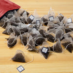 Load image into Gallery viewer, Two Leaves and a Bud Organic Assam - 50 Naked Tea Sachets, Whole Leaf Black Tea in Eco-Friendly Unwrapped Compostable Sachets, Resealable Bag, 50 Count (Pack of 1)