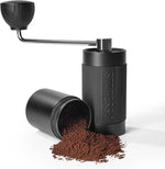 Load image into Gallery viewer, STARESSO D6 PLUS Portable Manual Coffee Grinder with Numerical Adjustable Setting, Stainless Steel Conical Burr for Consistent Grind, Easy to Use for Espresso, French Press, Pour Over, Cold Brew