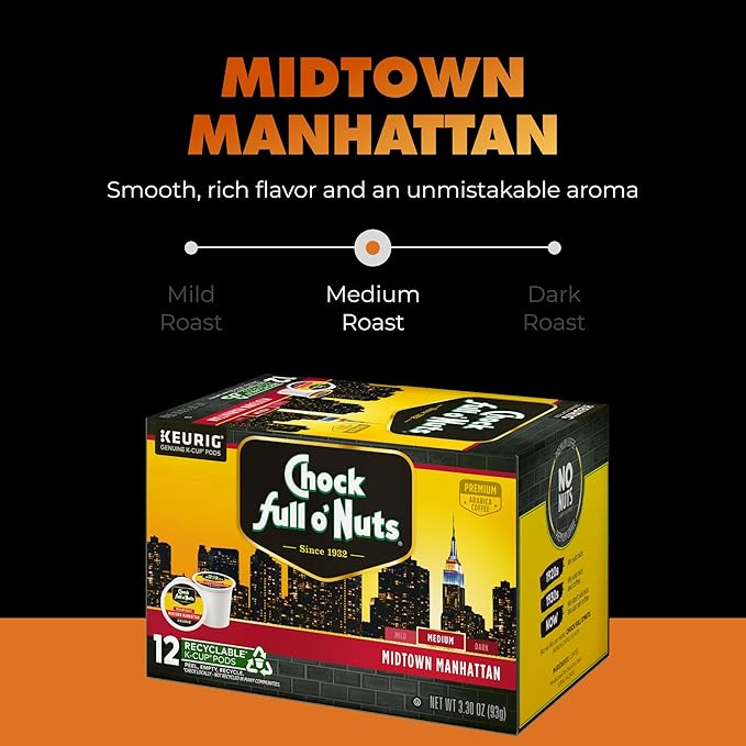 Kauai Coffee K-Cup Pods for Keurig Brewers – Arabica Coffee, 10% Hawaiian – Medium Roast, Banana Flavor with Creamy Vanilla – Banana Crème, 1 Pack of 48 Single Serve K-Cups