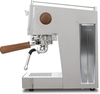 Ascaso Steel DUO Espresso Machine | PID | Programmable | Volumetric Controls | Dual Thermoblock | 120V | (Stainless Steel)