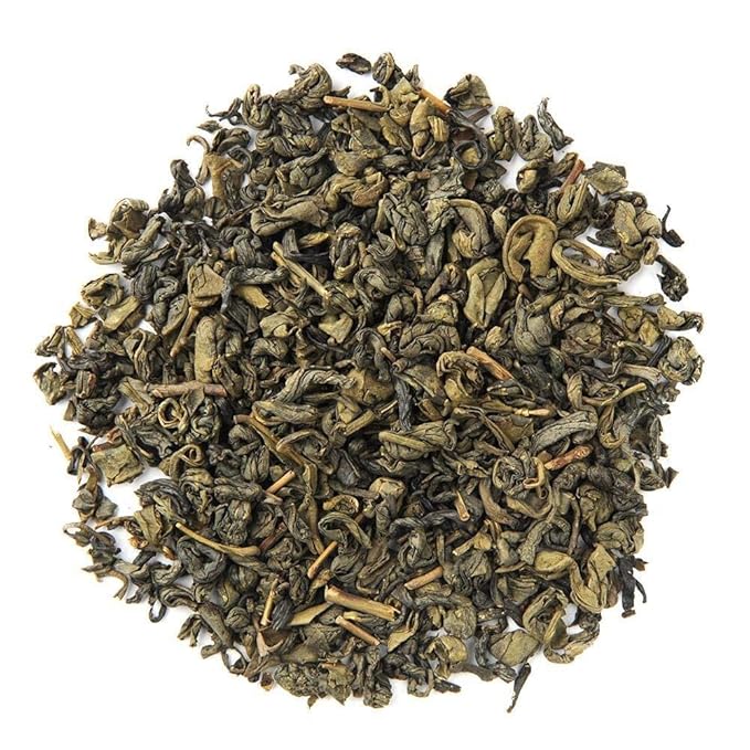 Organic Positively Tea Company, Pinhead Gunpowder Green Tea, Loose Leaf, 16 Ounce