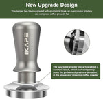 Load image into Gallery viewer, IKAPE 58.5mm Espresso Tamper, Premium Barista Coffee Tamper with Calibrated Spring Loaded, 100% Stainless Steel Base Tamper Compatible with Espresso Machine Rancilio, Gaggia Bottomless Portafilter