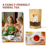 Load image into Gallery viewer, Soeos Organic Red Rooibos Loose Leaf Tea, 16 Ounce (1LB), Naturally Caffeine-Free Herbal Tea, USDA and Non-GMO Certified, Gluten Free, Keto Friendly, Rich Aroma &amp; Smooth Flavor, South African Grown, Perfect for Hot or Iced Tea