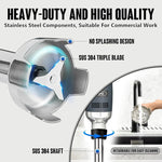 Load image into Gallery viewer, VONCI 500W Commercial Immersion Blender, 16" SUS 304 Removable Shaft, Heavy Duty Power Hand Mixer with Variable Speed 6000-20000RPM, Professional Electric Stick Blender for Restaurant Kitchen Use.